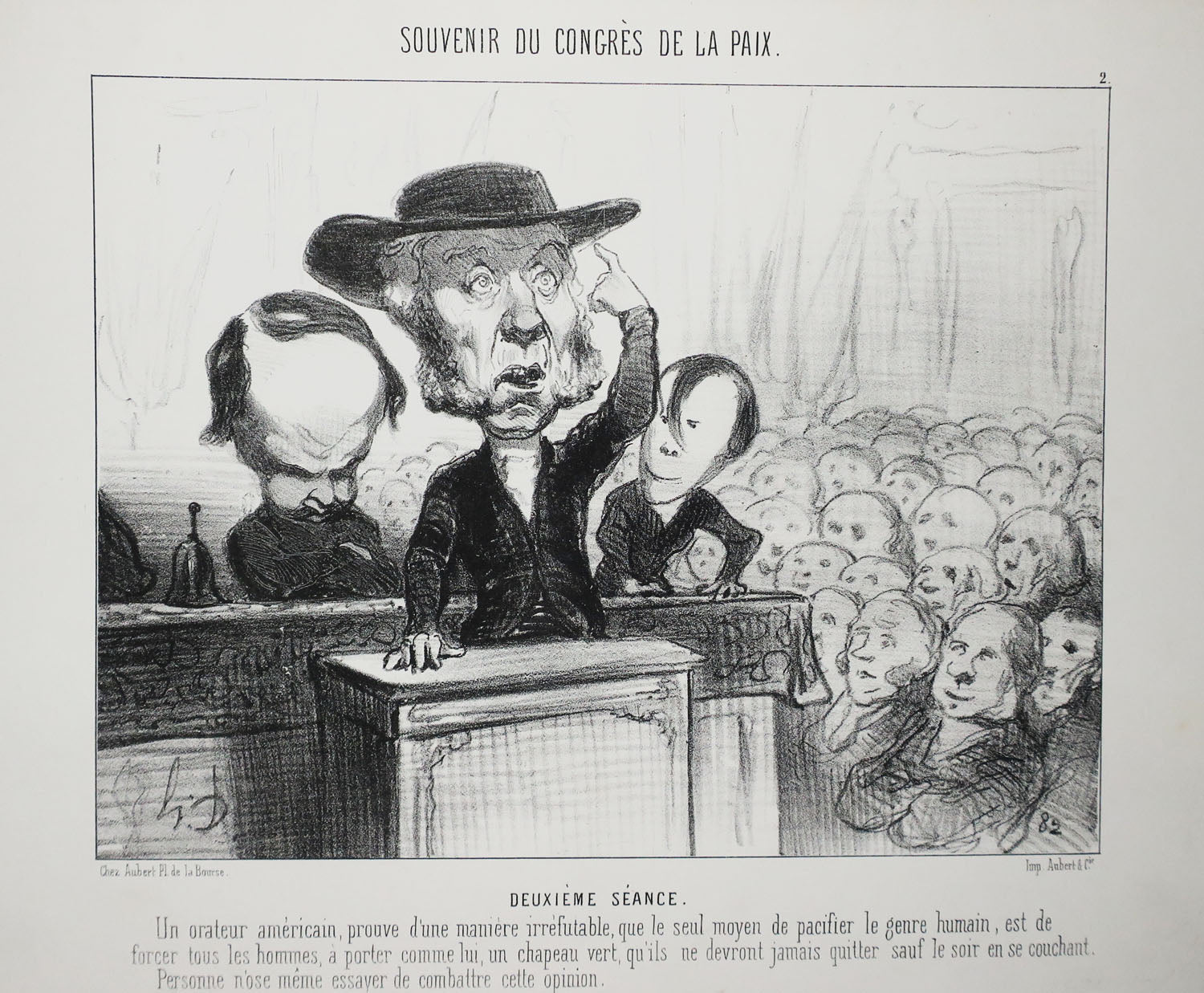 Souvenirs du Congrès de la Paix.