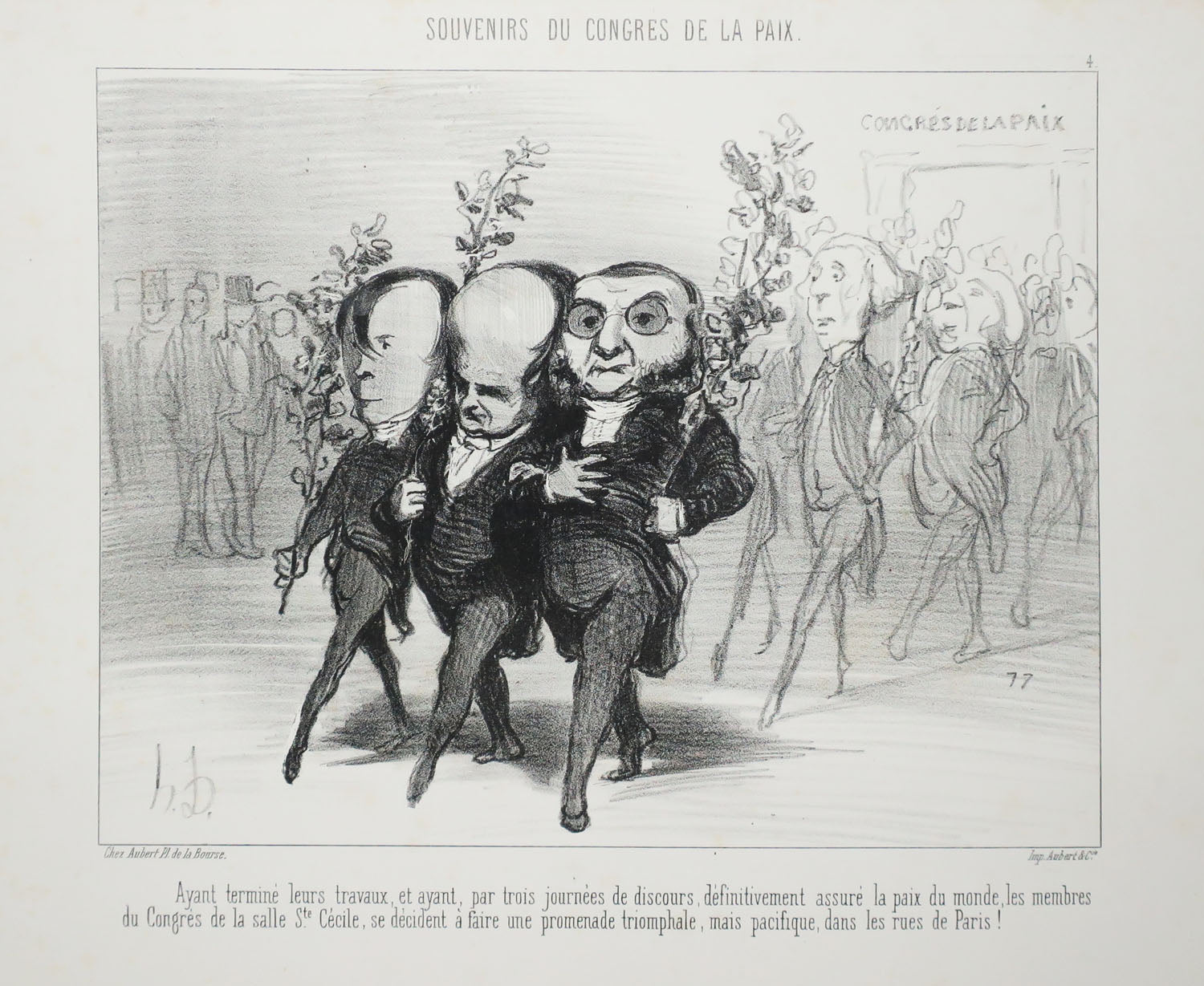 Souvenirs du Congrès de la Paix.