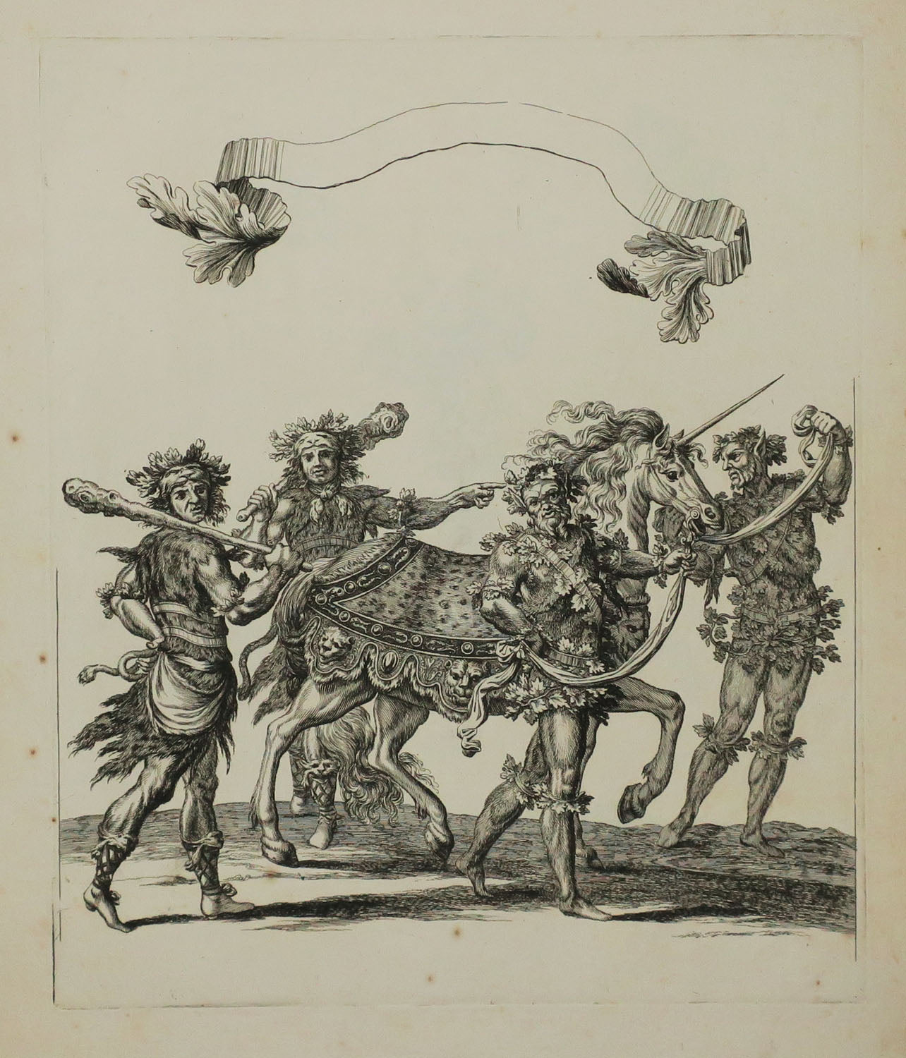 Cinquième Quadrille au Carroussel de 1662. c.