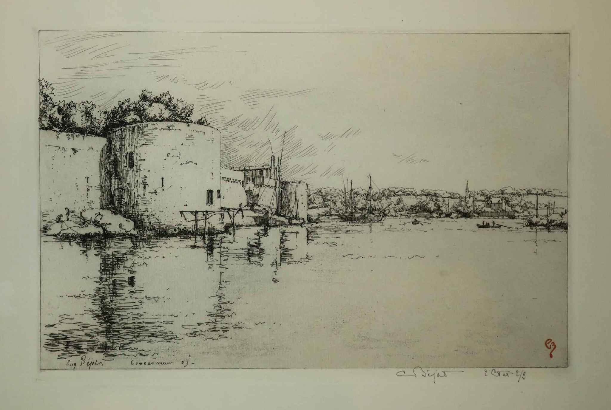 Le passage, Concarneau.