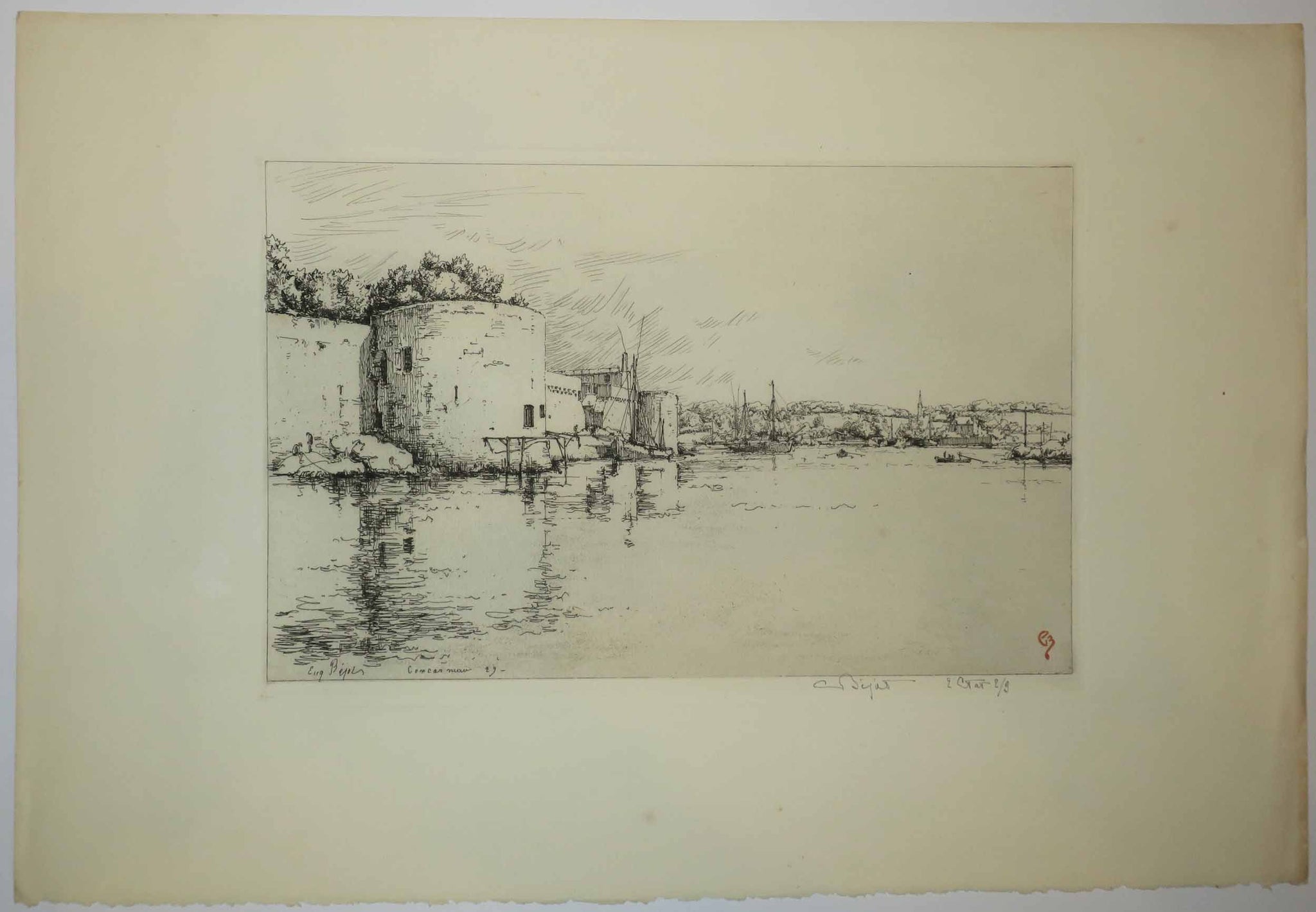 Le passage, Concarneau.