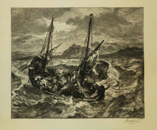 Charger l'image dans la galerie, Le Christ sur le Lac de Génézareth.