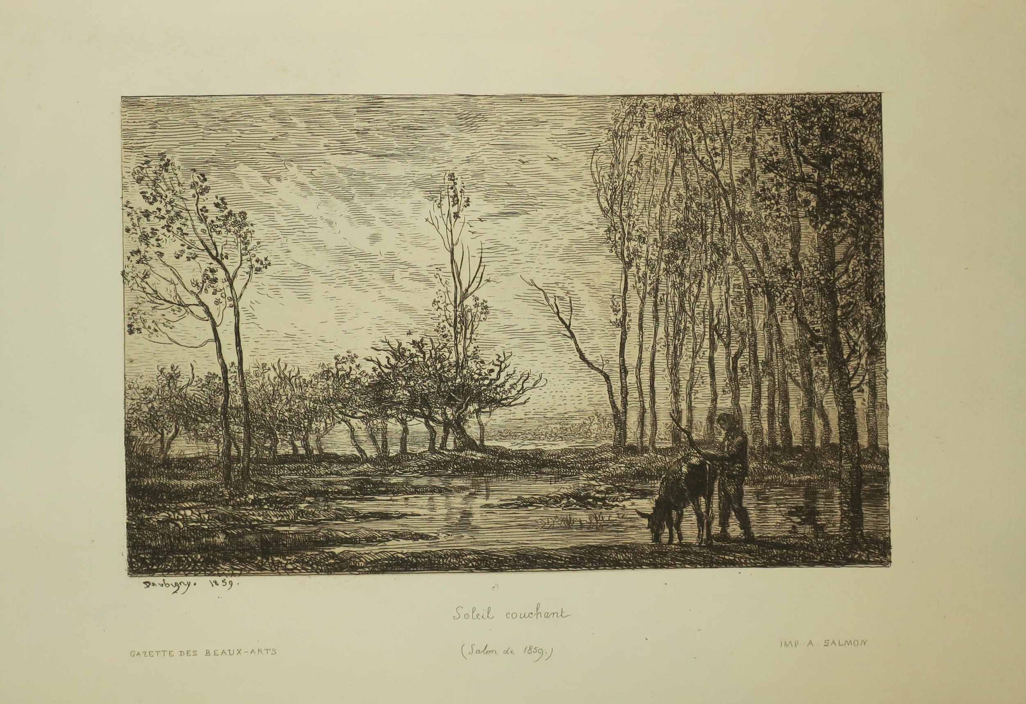 Soleil couchant.