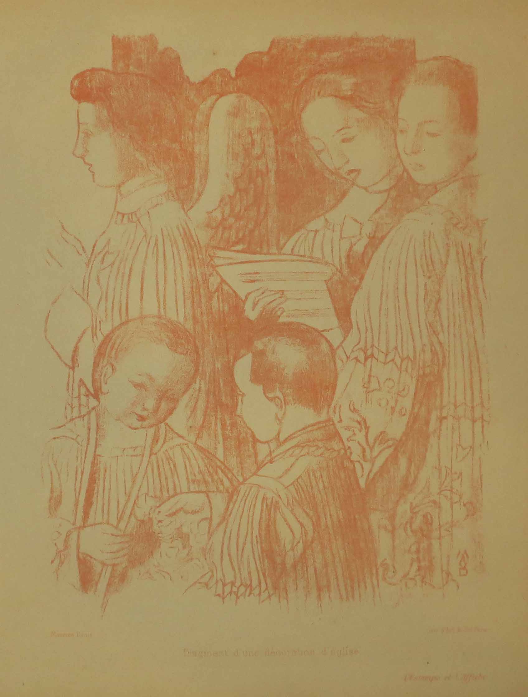 Fragment d'une décoration d'église.