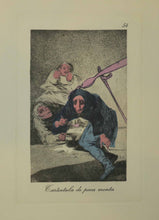 Charger l'image dans la galerie, El vergonzoso / Tarantula de poca monta.  Les Caprices de Goya & de Dali. c.1799 /