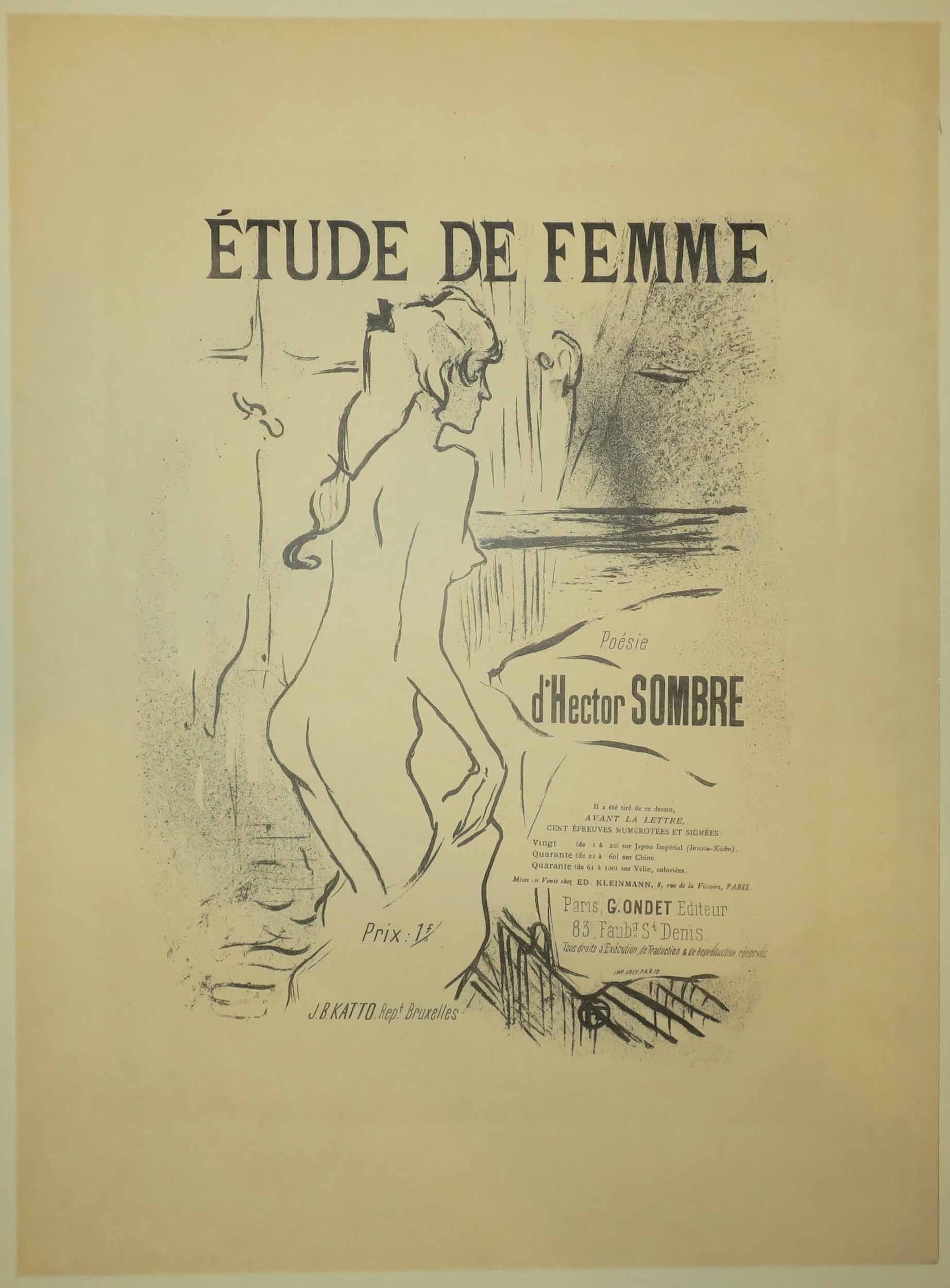 Etude de femme.