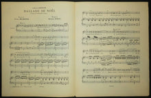 Charger l'image dans la galerie, Ballade de Noël. Partition de musique.