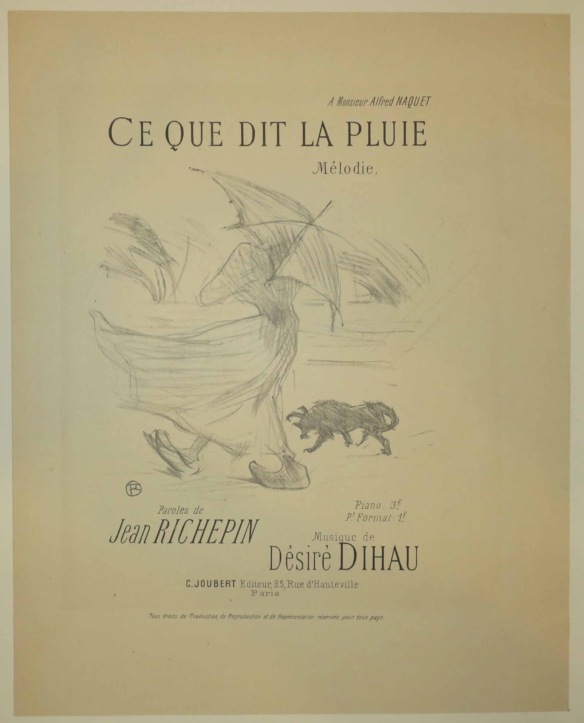 Ce que dit la pluie.