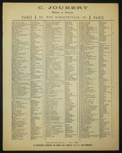 Charger l'image dans la galerie, L'Hareng Saur. Partition de musique.