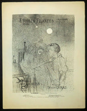 Charger l'image dans la galerie, Etoiles filantes. Partition de musique.