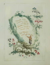 Charger l'image dans la galerie, Titre pour « Nouvelle Suite de Cahiers Chinois à l’usage des dessinateurs et des Peintres, Inventés et dessinés par Jean Pillement, gravés par Anne Allen. N°2.