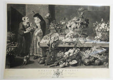 Charger l'image dans la galerie, A Fruit Market (1775), A Fish Market (1782),  A Herb Market (1779) & The Larder