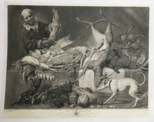 Charger l'image dans la galerie, A Fruit Market (1775), A Fish Market (1782),  A Herb Market (1779) & The Larder