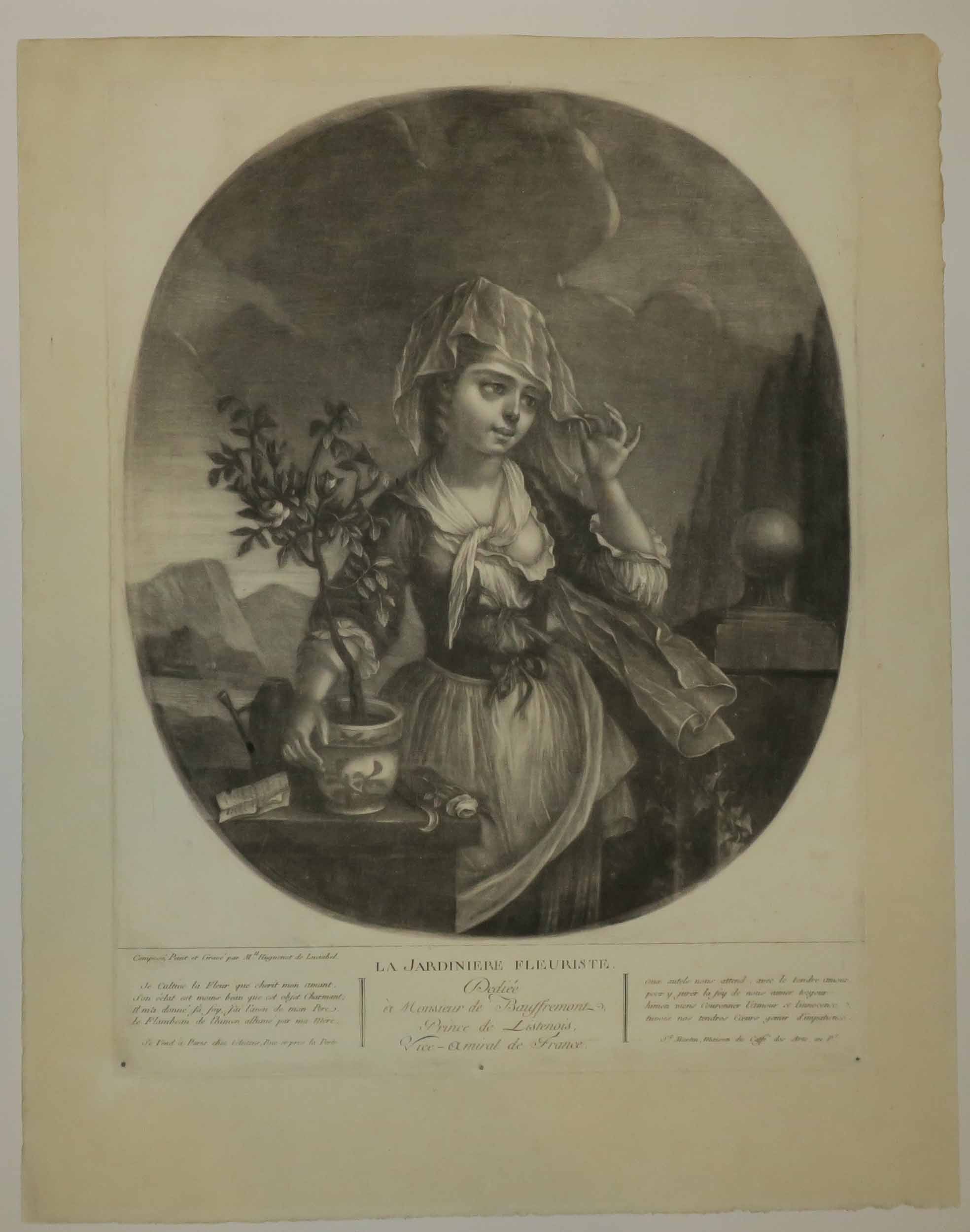 La Jardinière fleuriste. c.