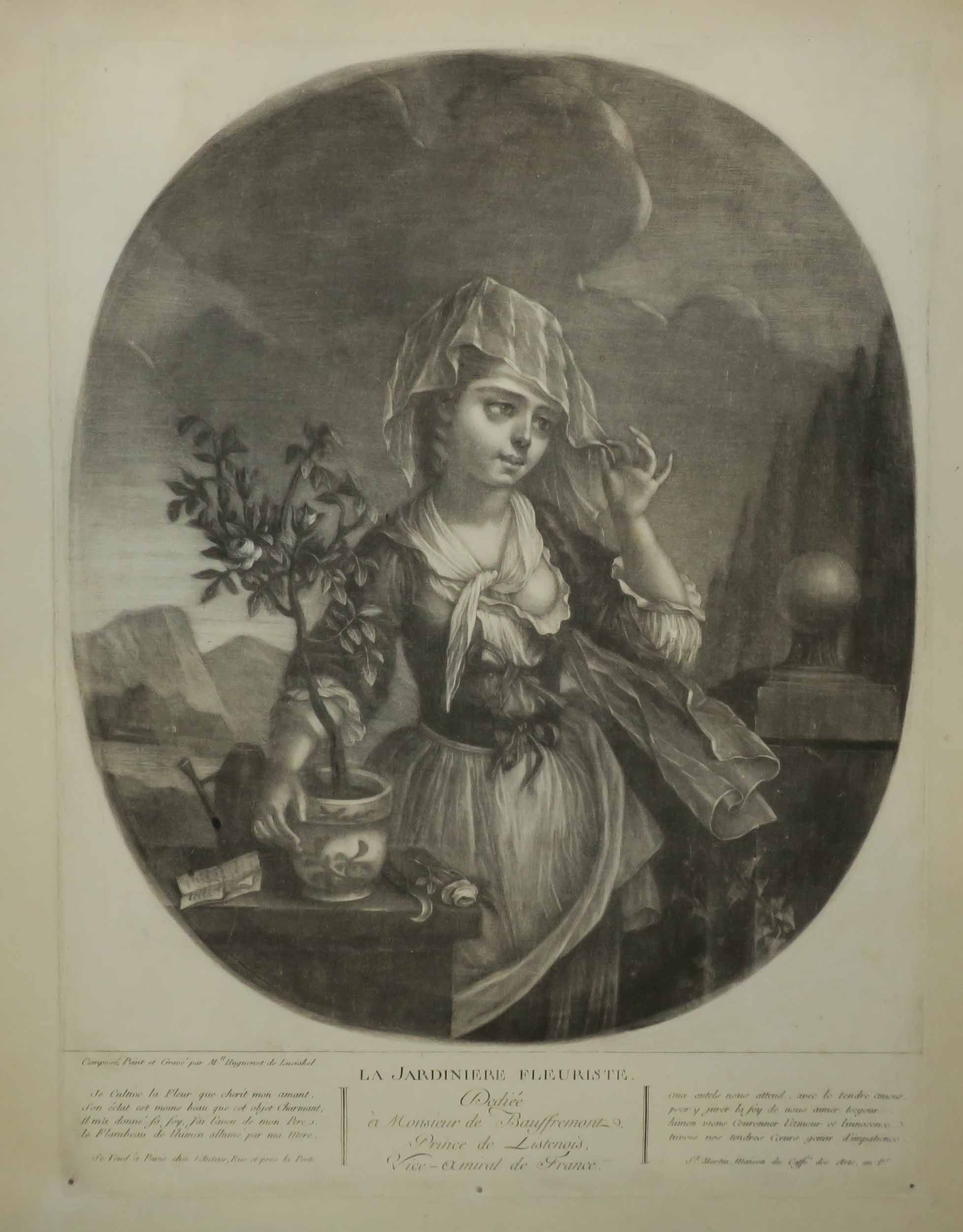 La Jardinière fleuriste. c.