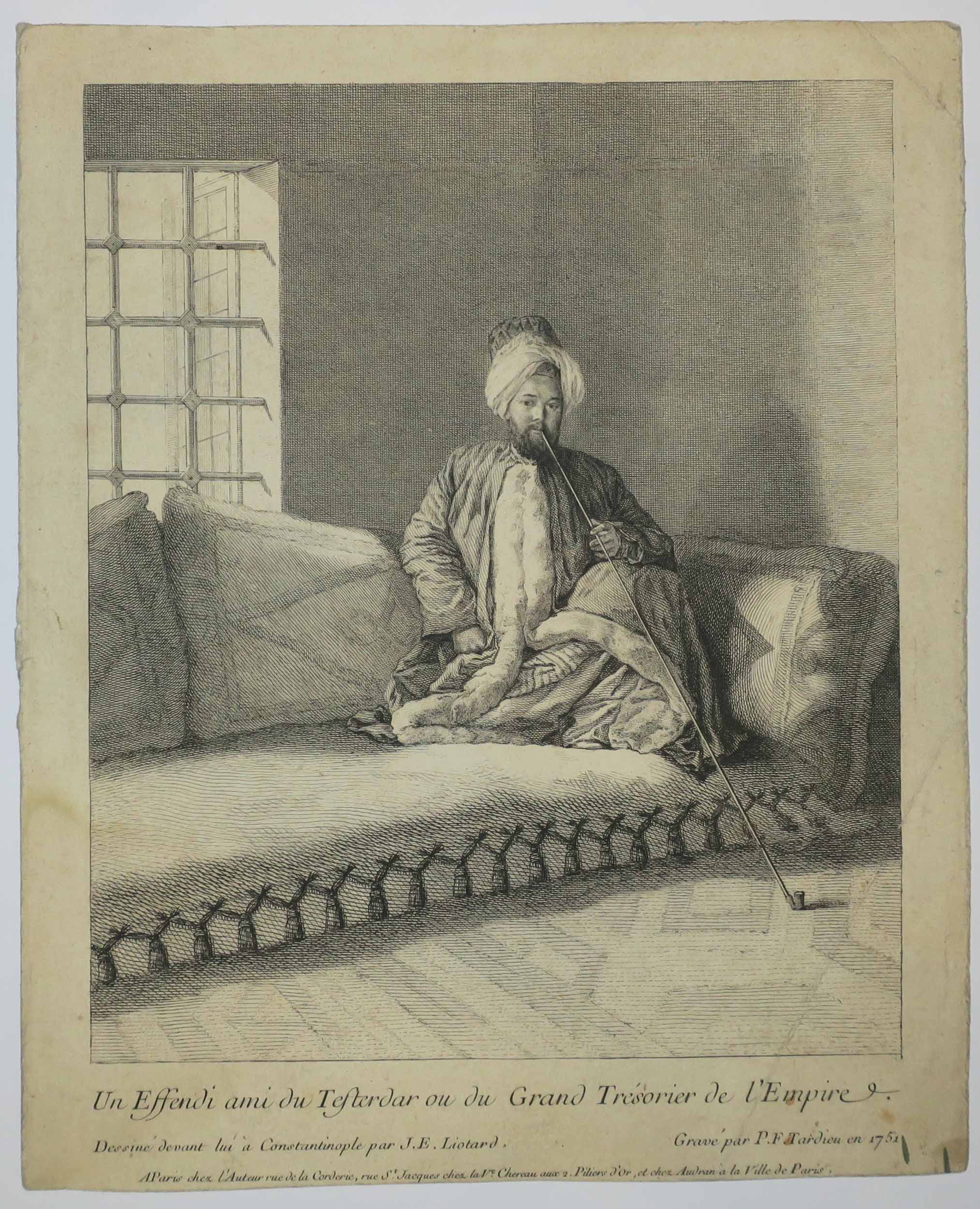 Un Effendi ami du Testerdar ou du grand trésorier de l'Empire.