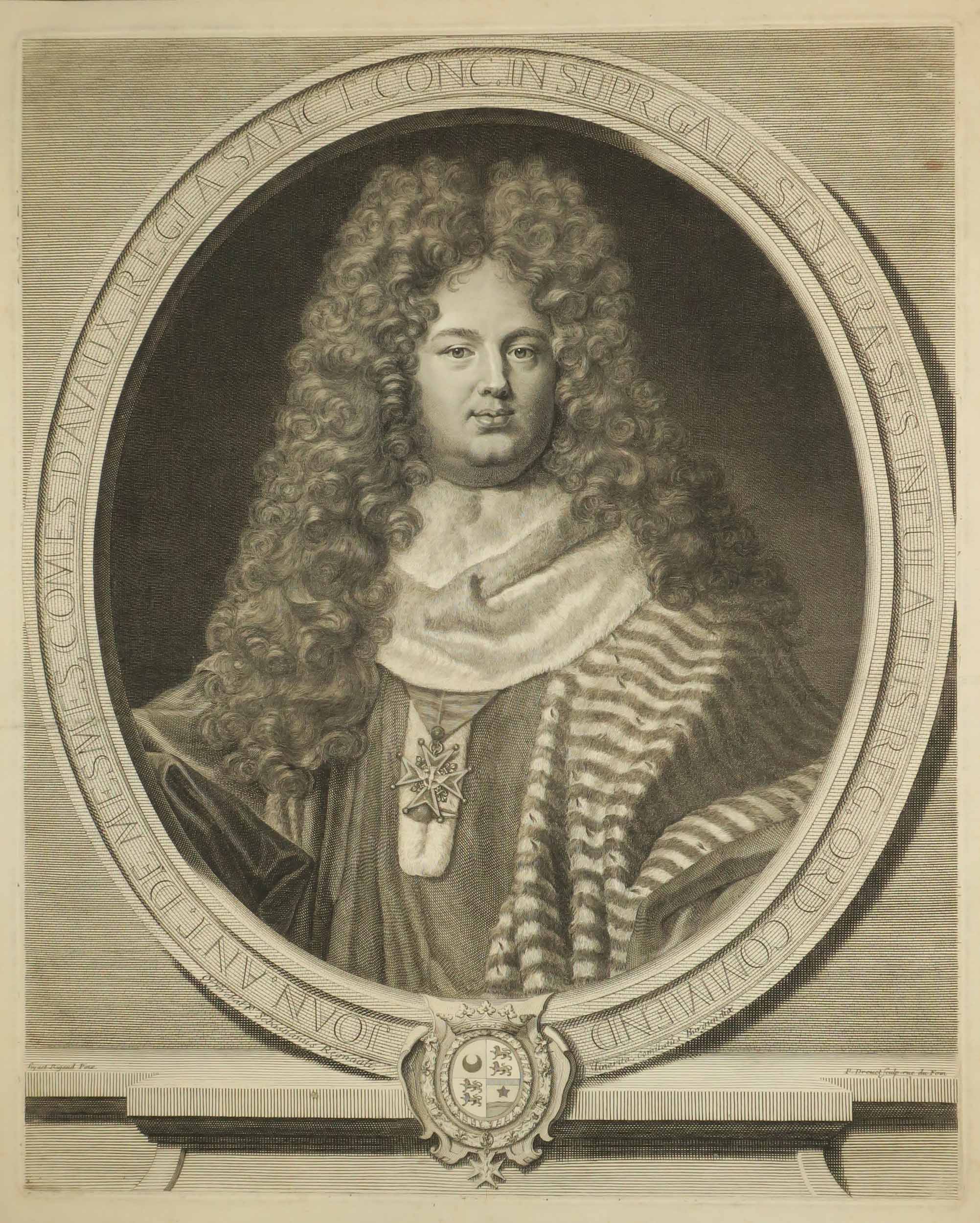 Portrait de Jean-Antoine Mesmes, pour la Thèse de S. Regnault.