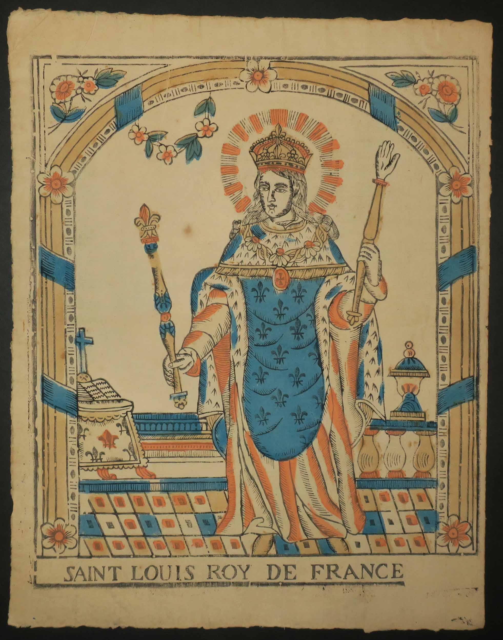 Saint Louis, Roy de France.