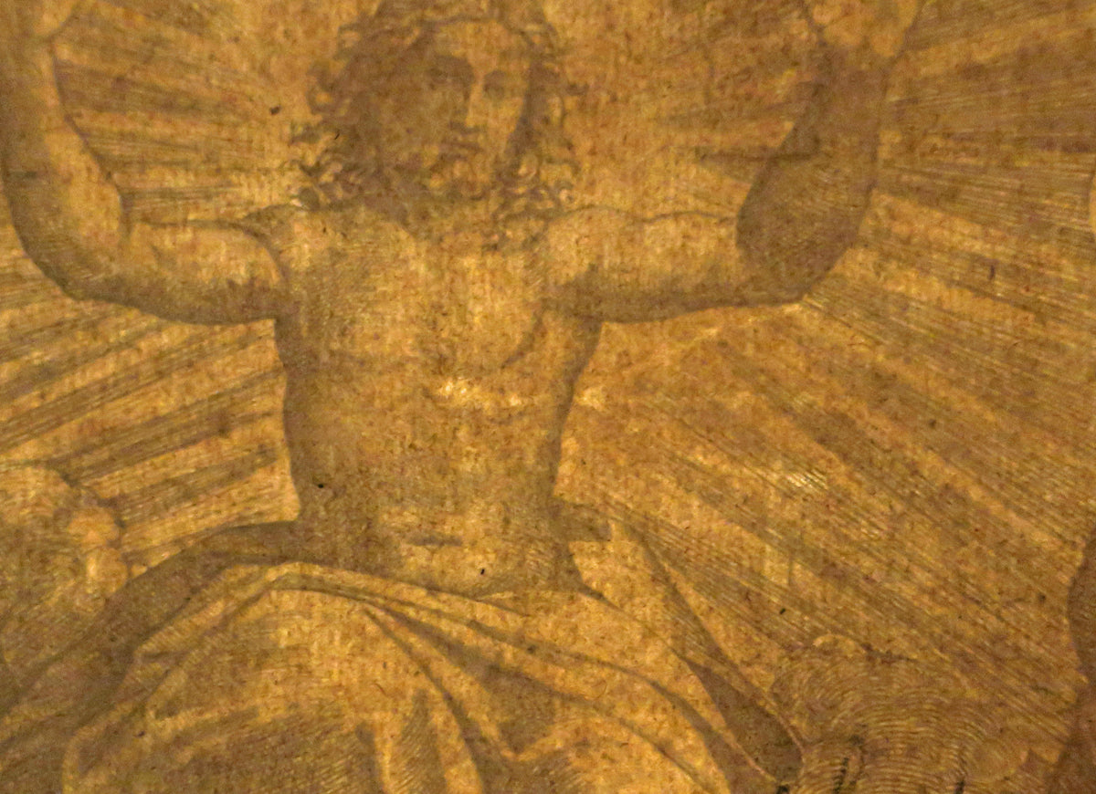 Les cinq Saints (Le Christ, La Vierge, St Jean-Baptiste, St Paul et Catherine). c.1520-