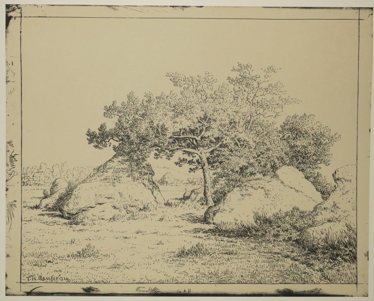 Quarante Clichés-Glace, tirés sur les plaques provenant de la Collection de M. Cuvelier.