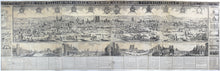 Charger l'image dans la galerie, Grande vue panoramique de Paris sous Louis XIV, Prise de Ménilmontant.  « Lutetiae, vulgo Paris, Urbis Galliarum primariae, non Europae solius, sed orbis. Totius celeberrimae prospectus, N. BEREY ex. ». Dédiés à Messieurs les Prévosts des Marchands et Echevins de la Ville de Paris, par leur très humble serviteur N. (Nicolas) Berey.
