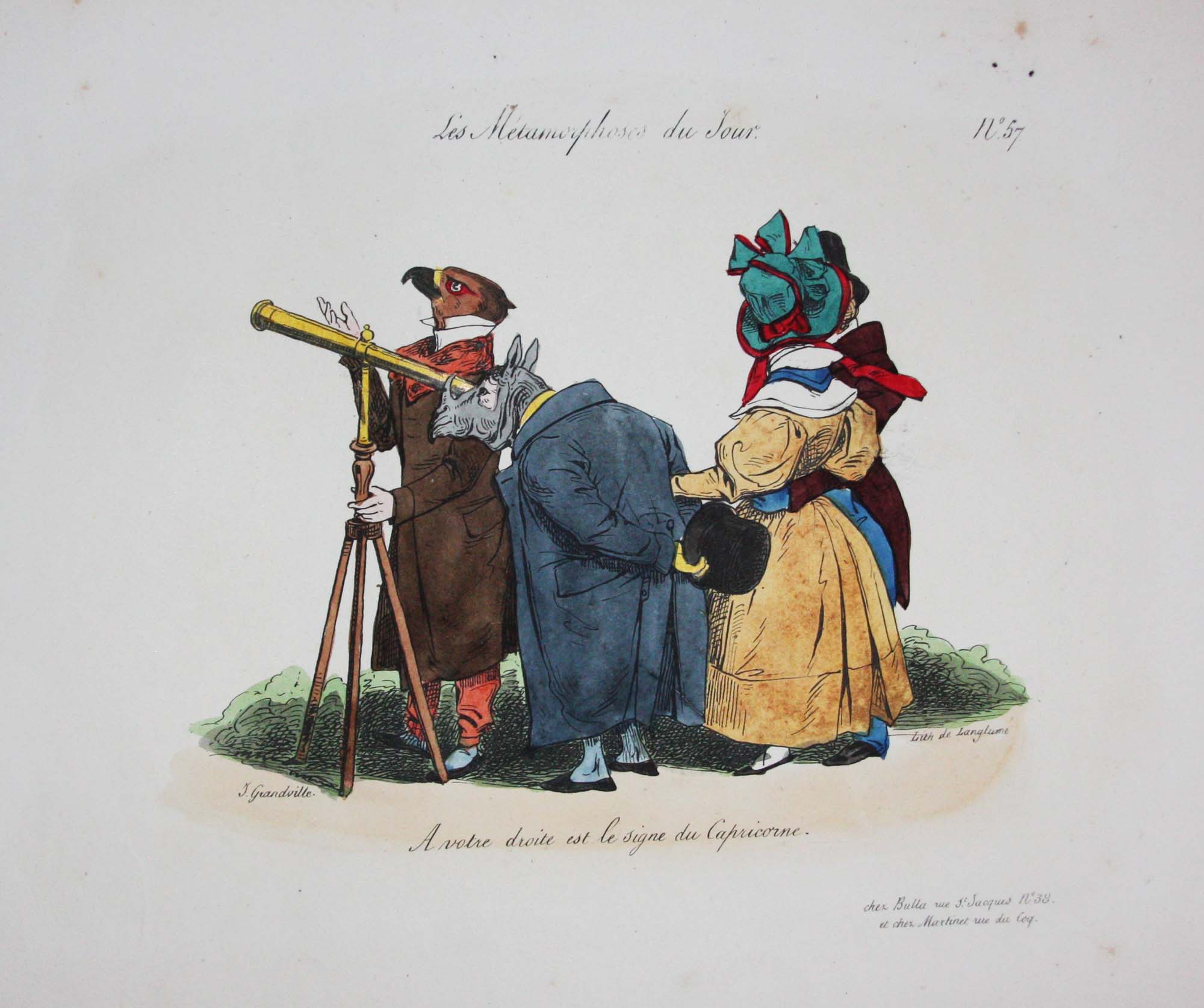 A votre droite est le signe du Capricorne.