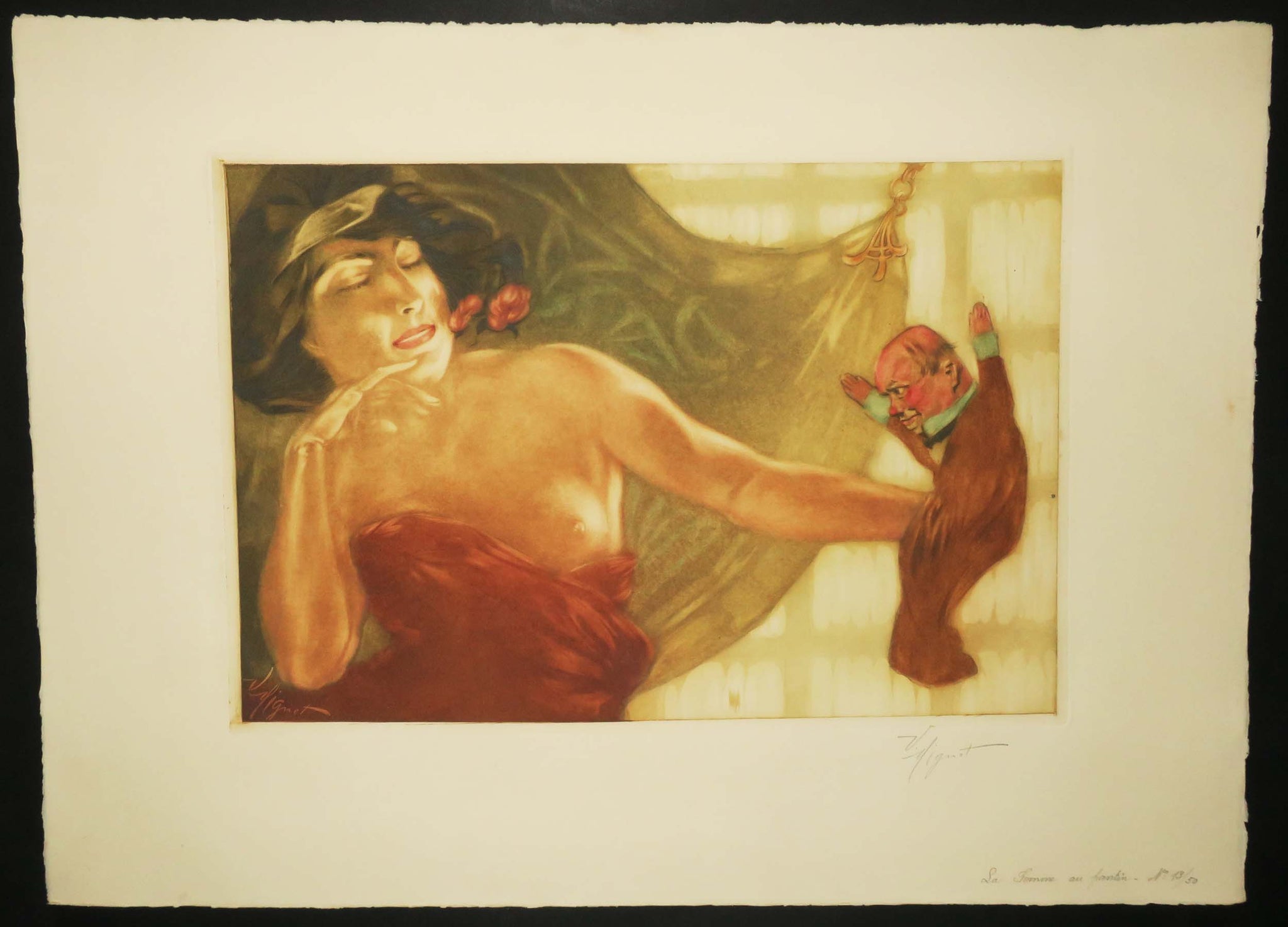 La femme au pantin. c.