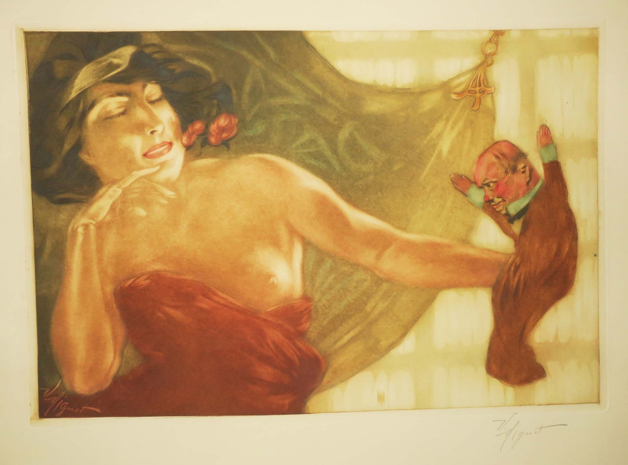 La femme au pantin. c.