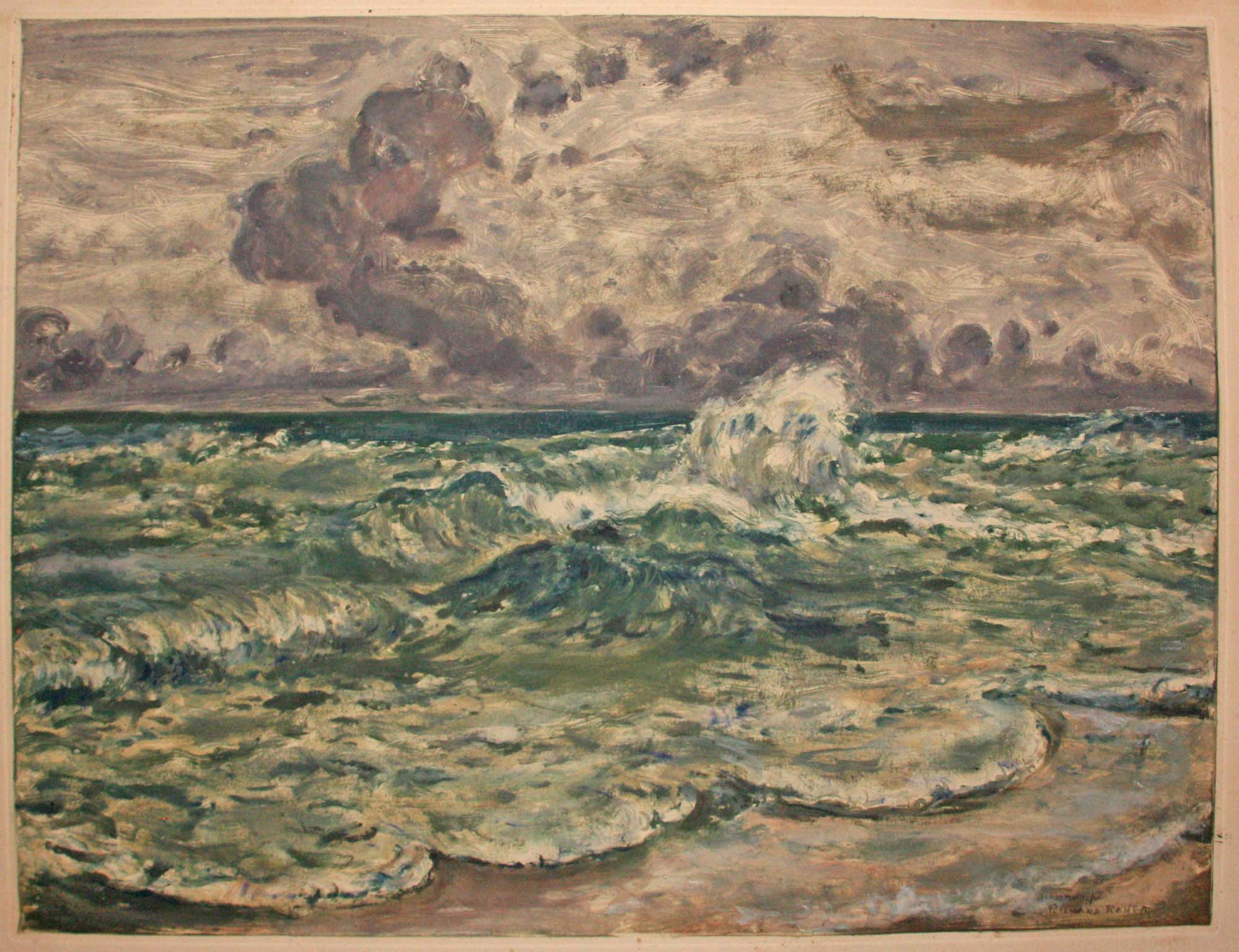 La vague. c.