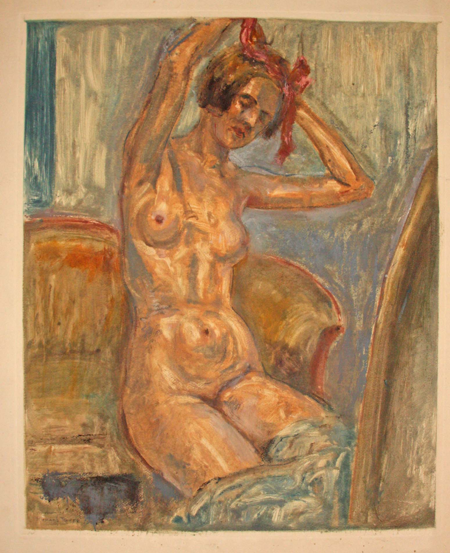 La toilette.
