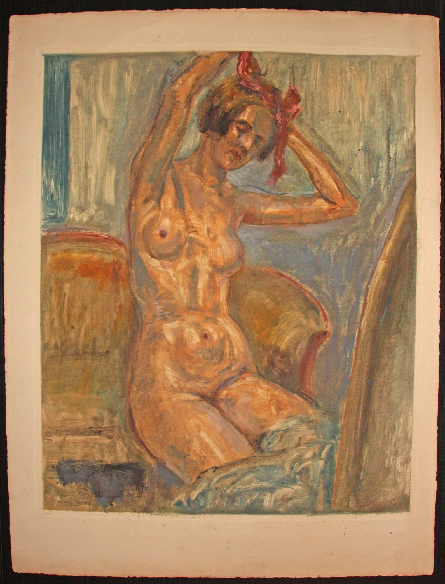 La toilette.