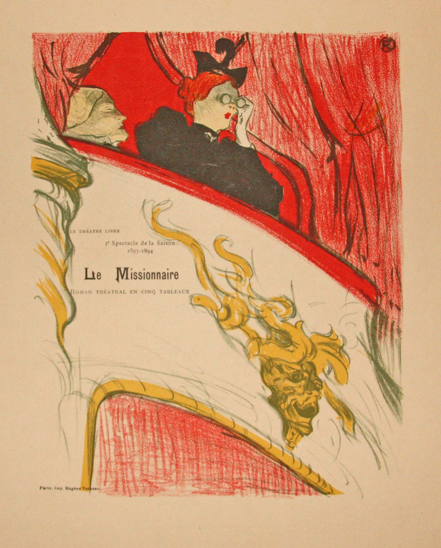 La Loge au mascaron doré. Le Missionnaire.