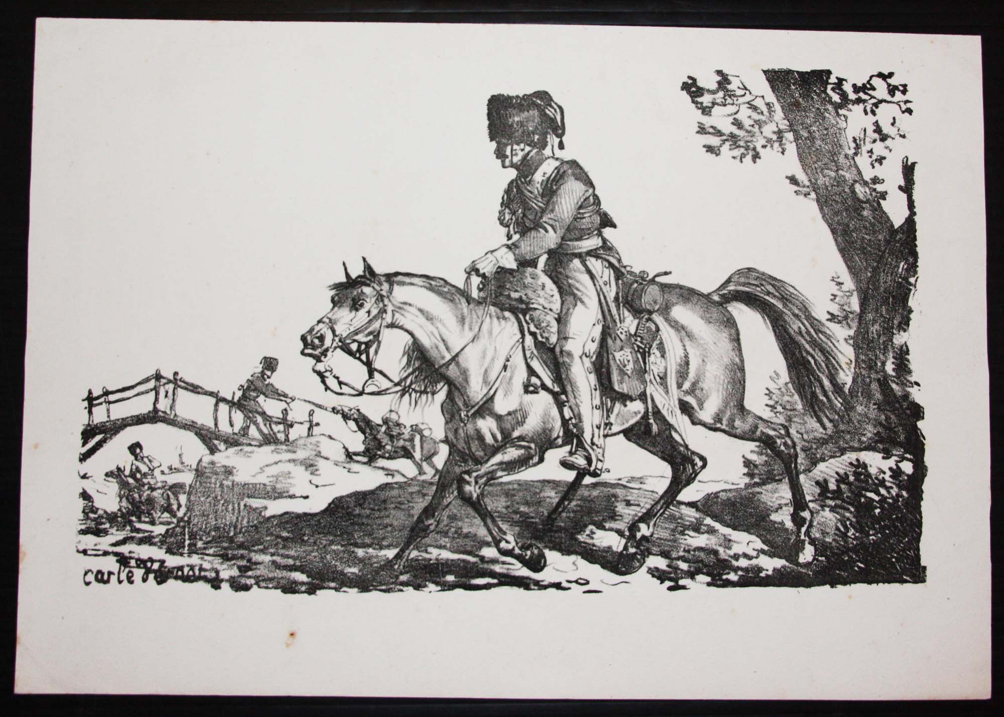 Artilleur à cheval.