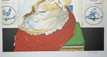 Charger l'image dans la galerie, Jeune fille assise avec un chat.
