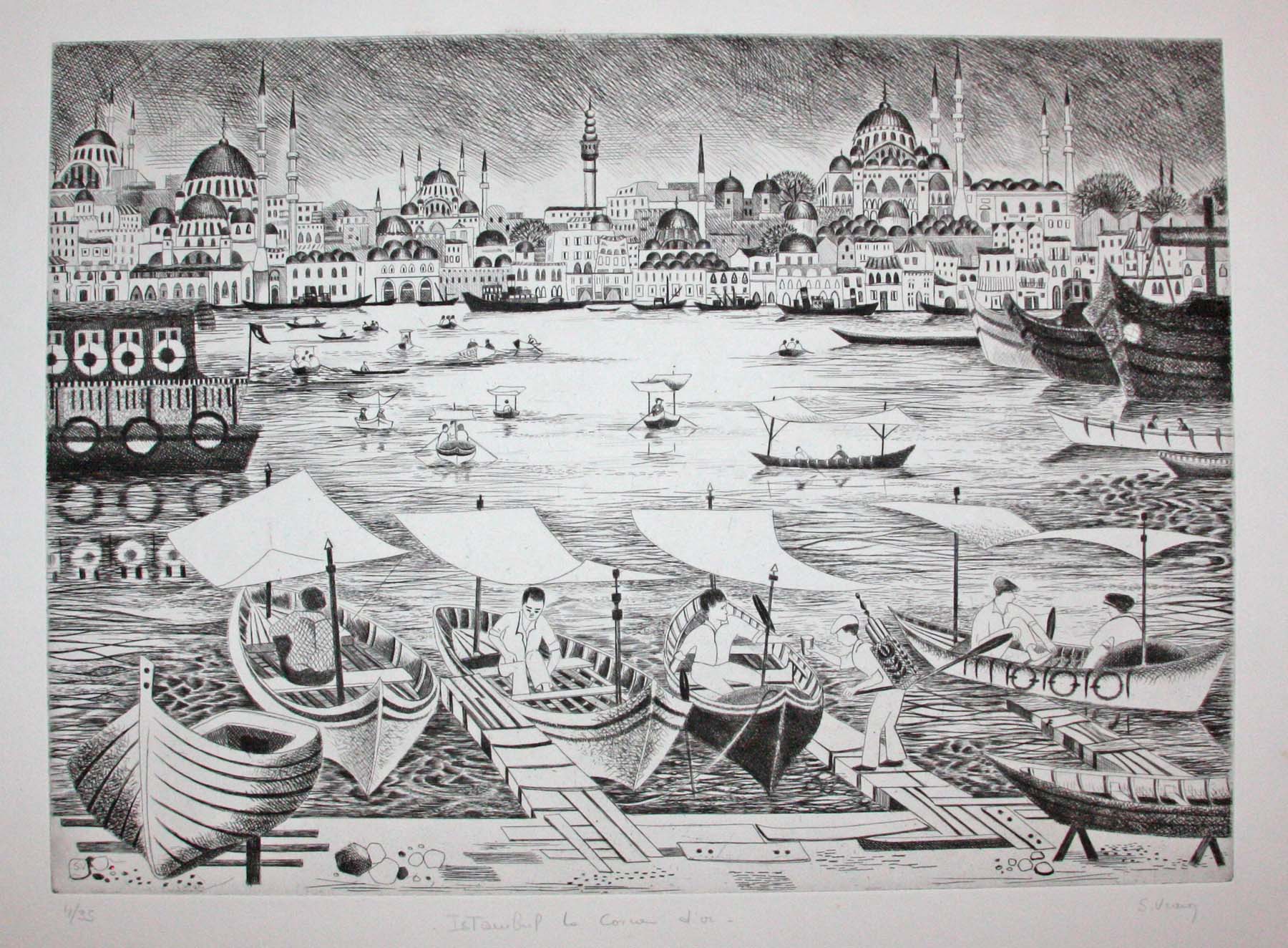 Istanbul, La Corne d'Or.