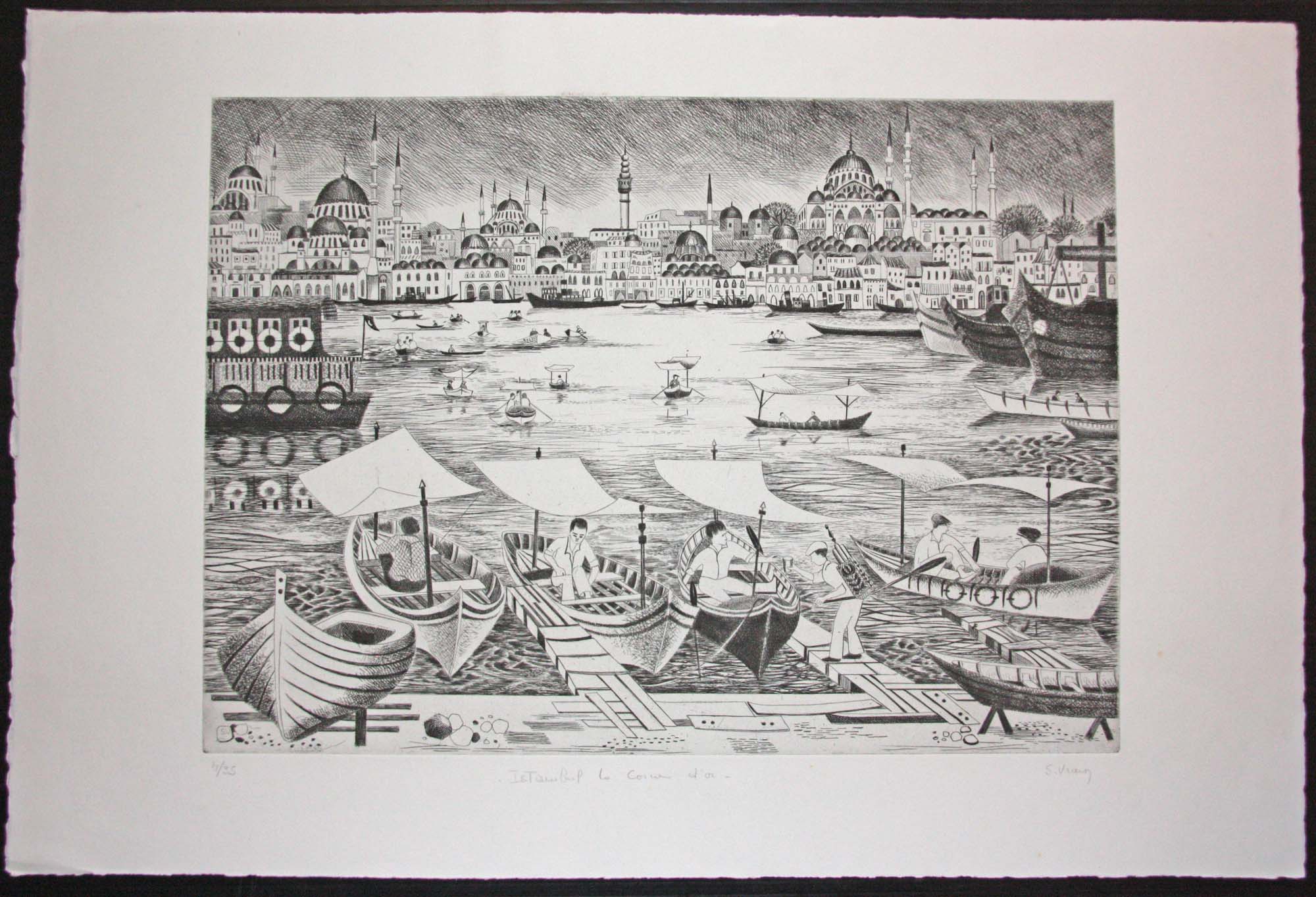 Istanbul, La Corne d'Or.