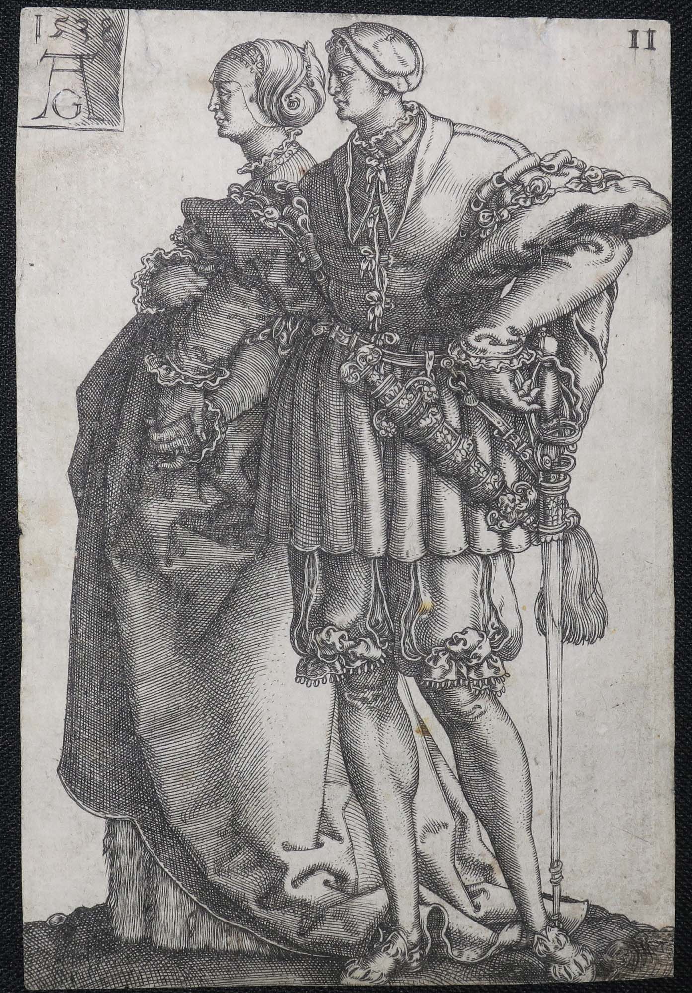 Couple dansant. De la suite