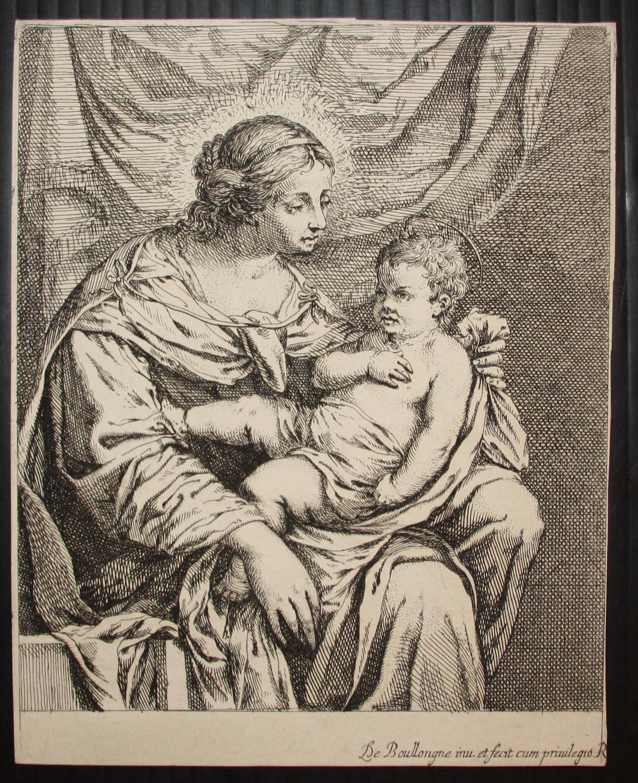 La Vierge au rideau.