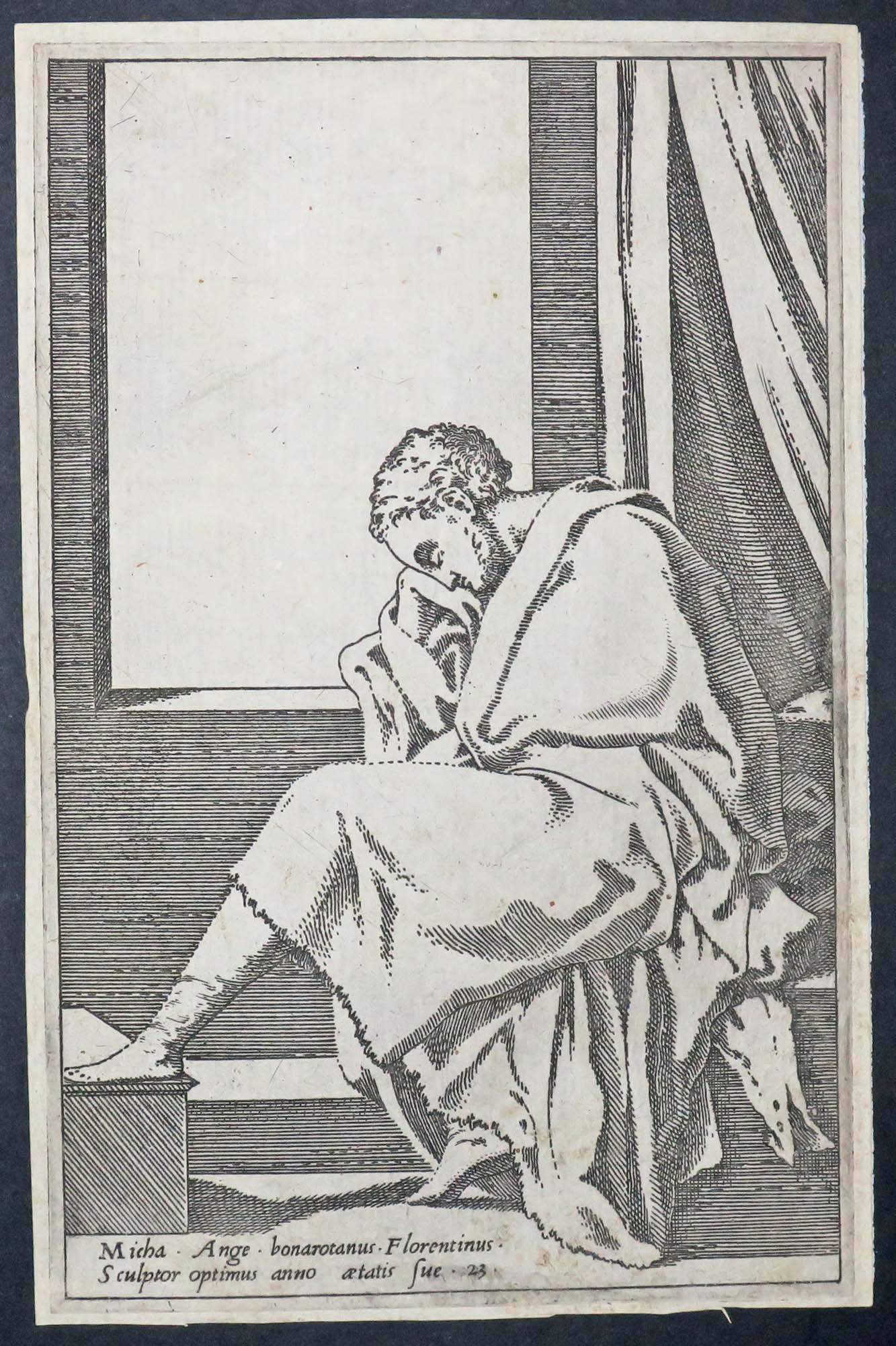Michel Ange à l'âge de 23 ans.