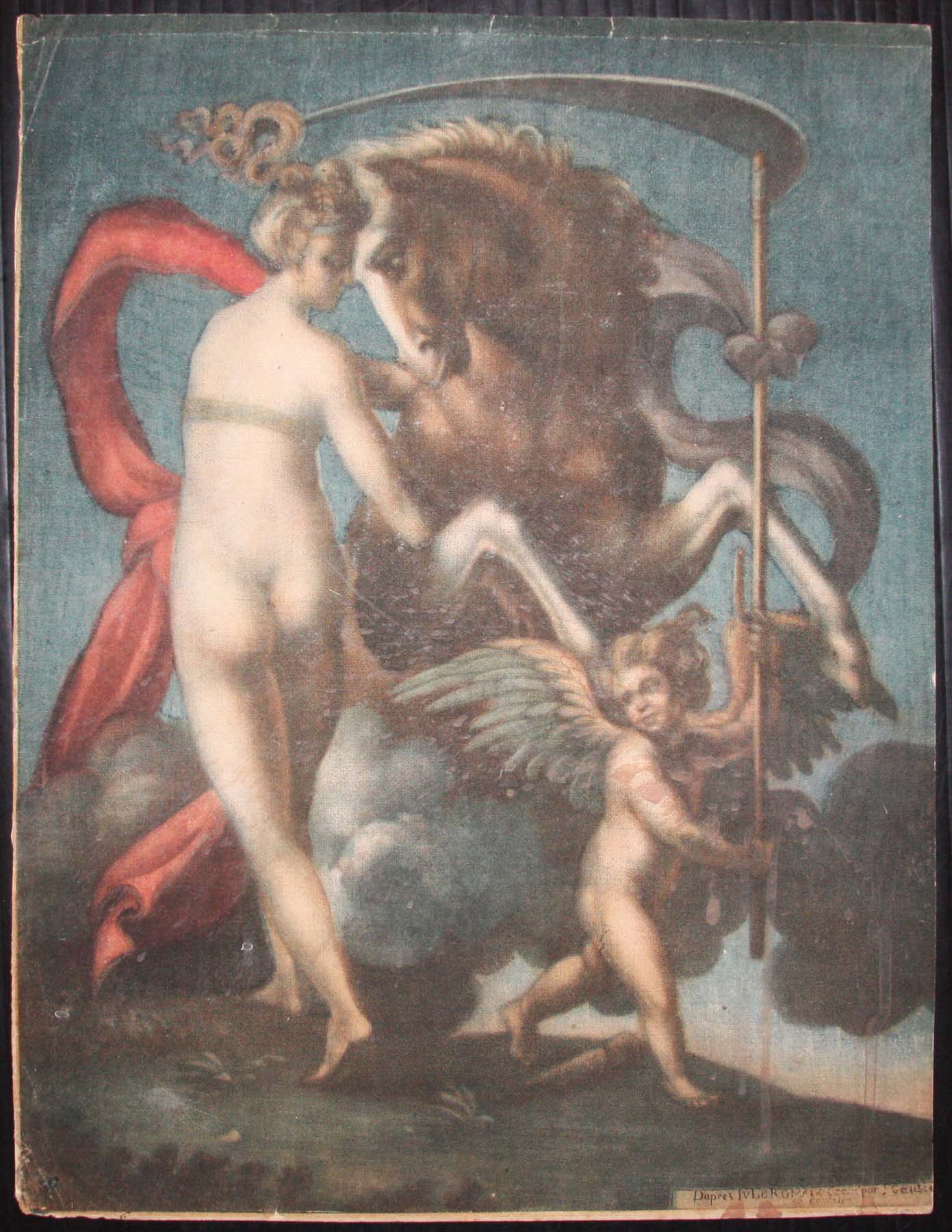 Saturne et Philyra.