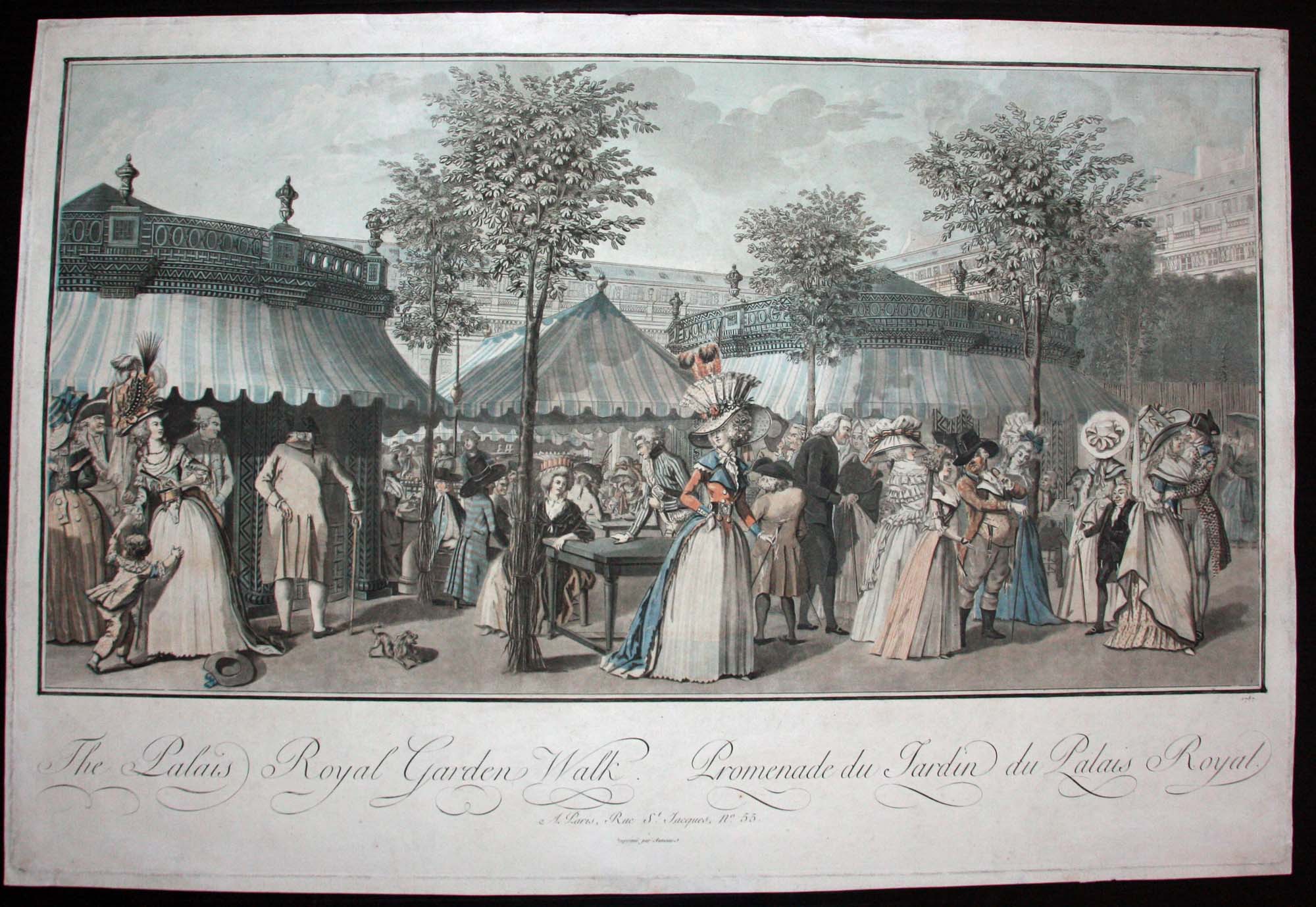 Promenade du Jardin du Palais Royal - The Palais Royal Garden Walk.