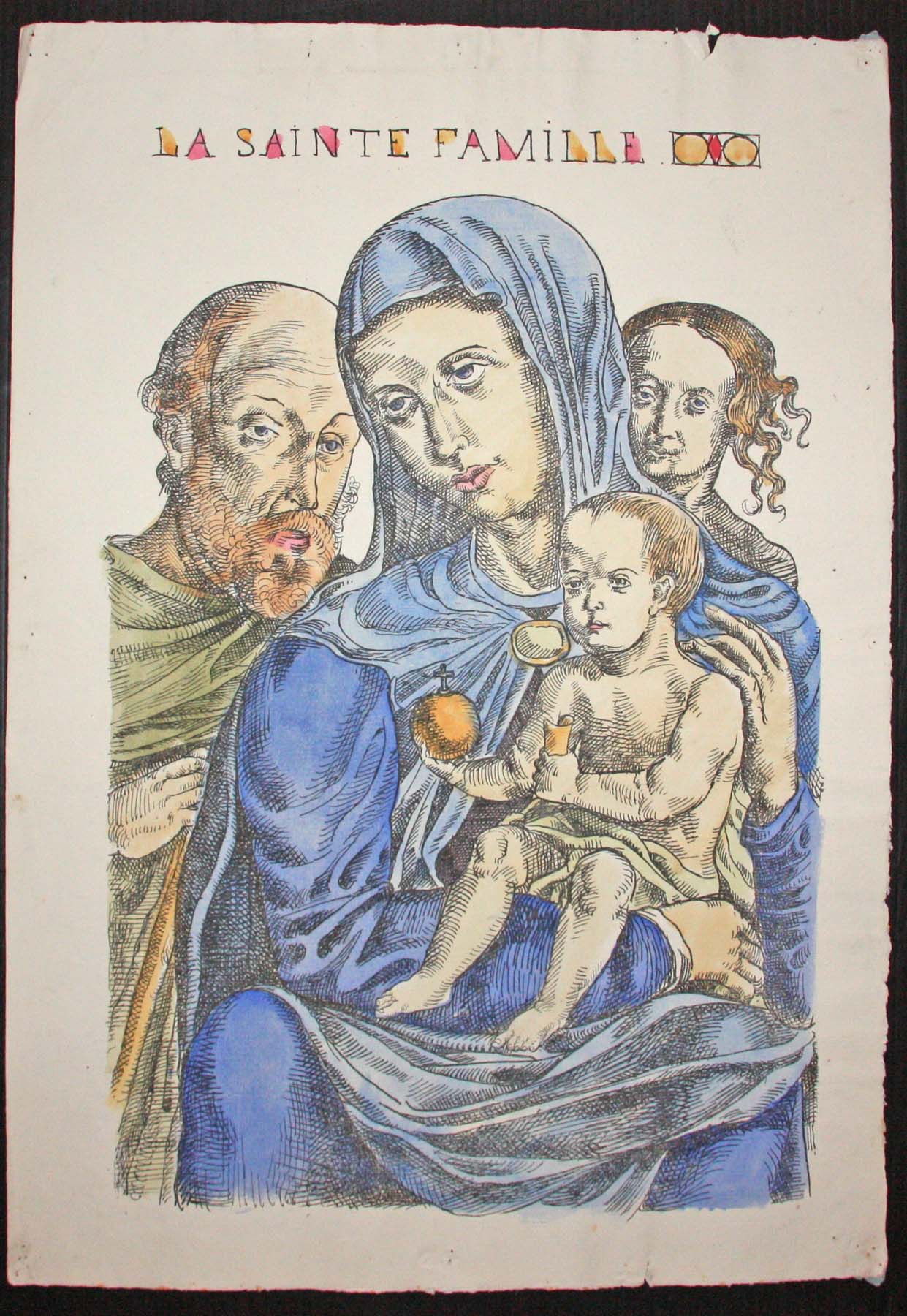 La Sainte Famille.
