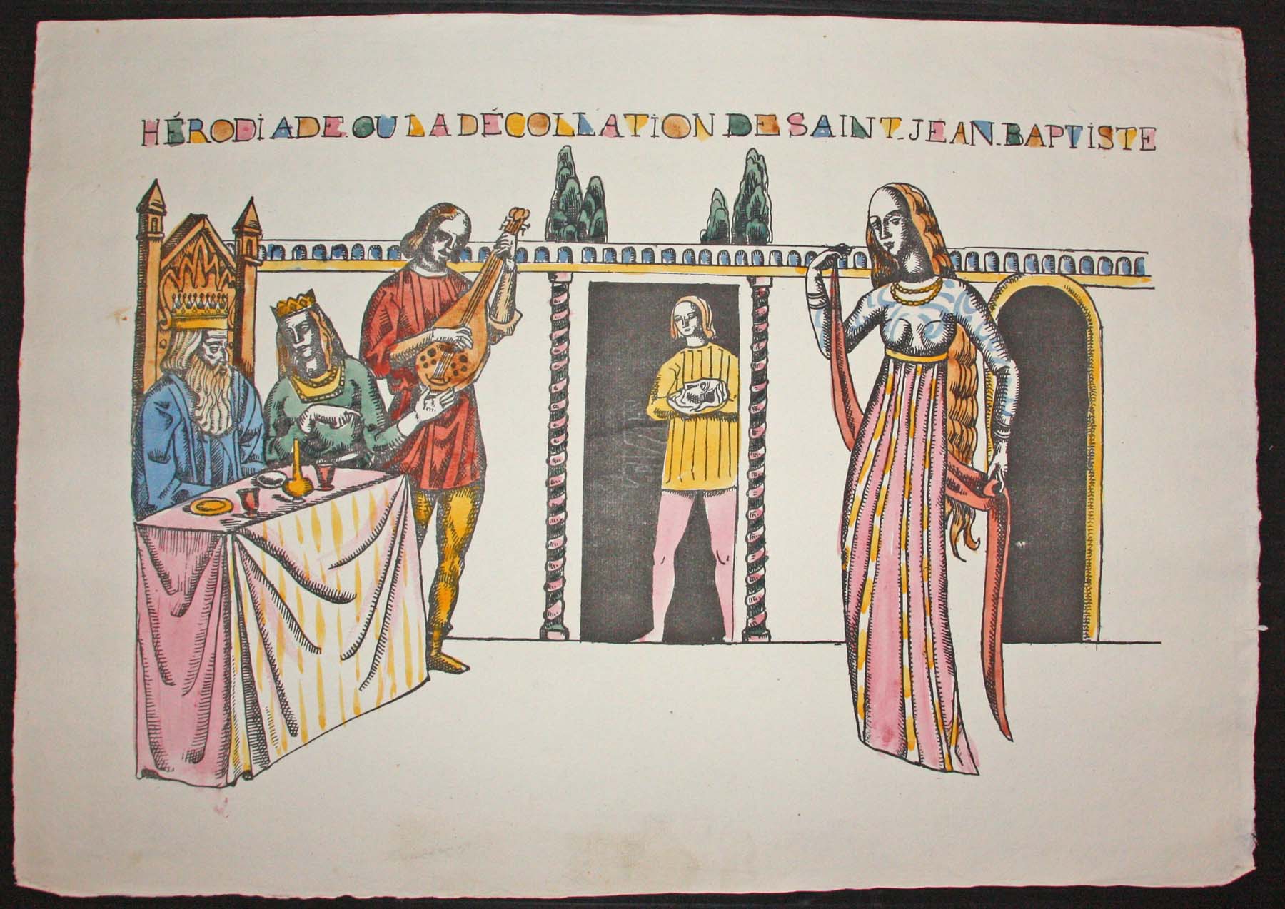 Hérodiade ou la décollation de Saint Jean-Baptiste.