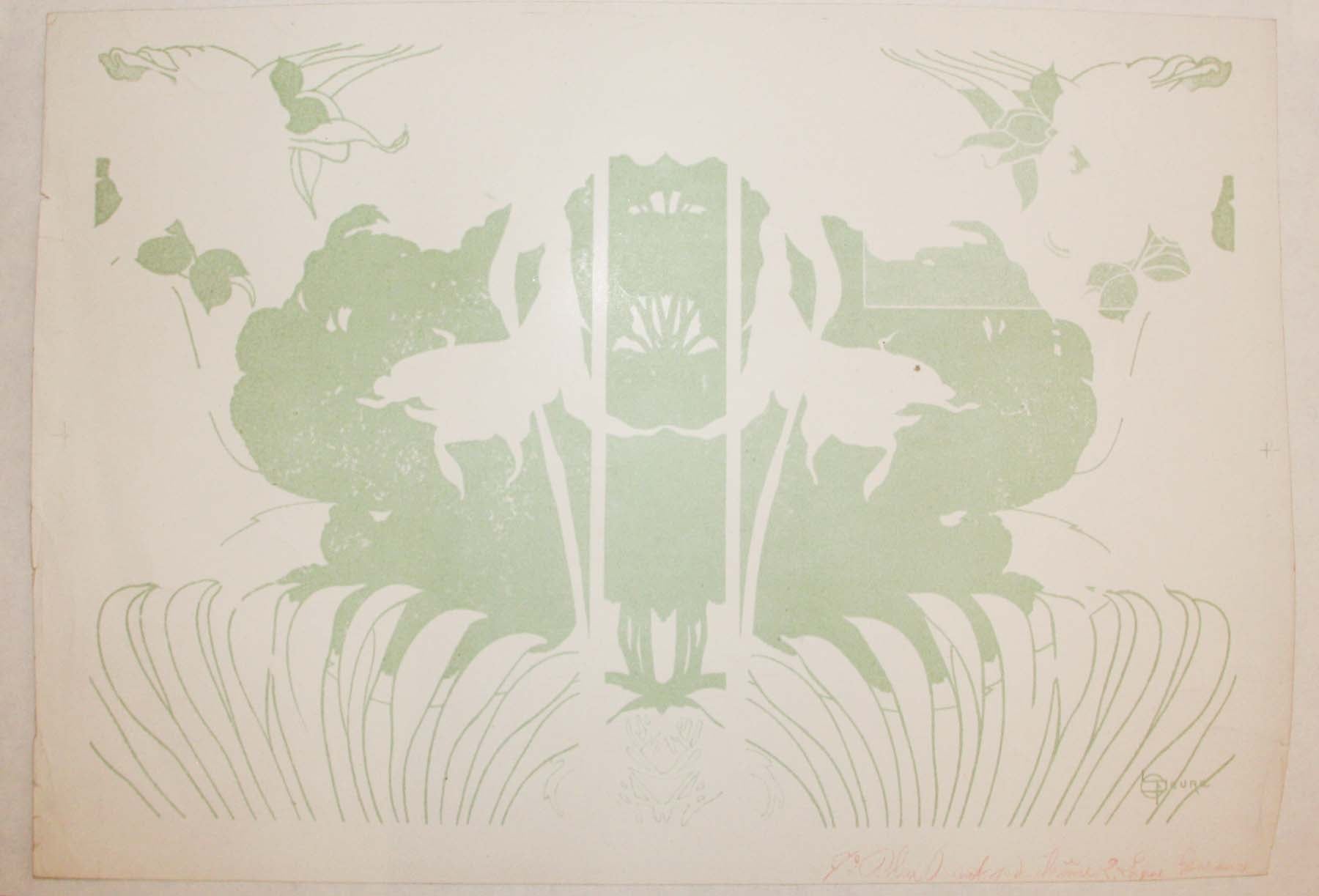 Composition florale. Couverture illustrée pour
