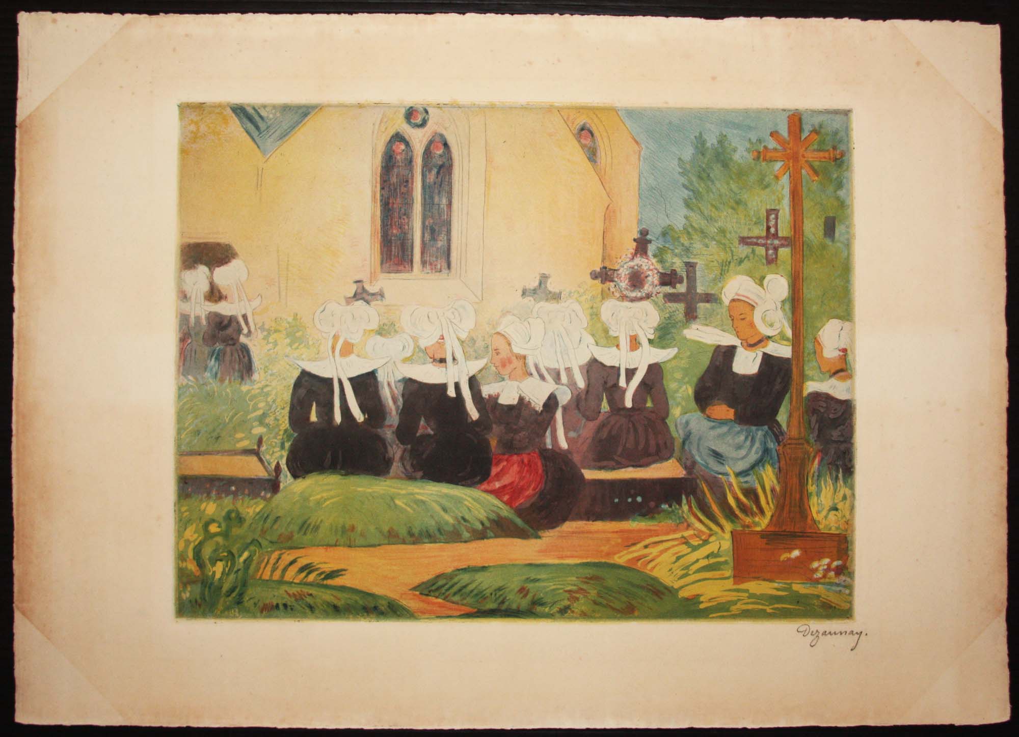 La Messe en Bretagne. c.