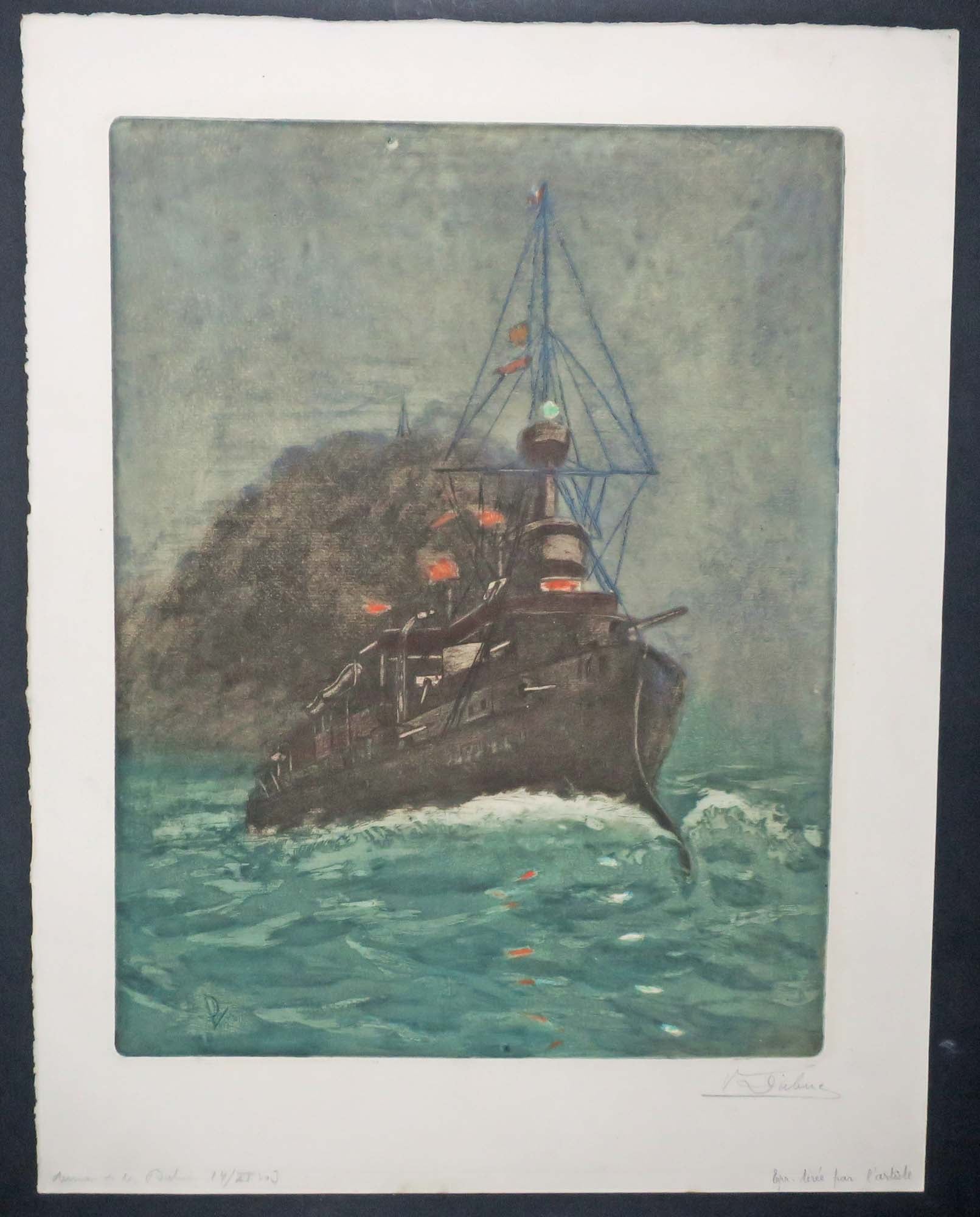 Le Vaisseau de guerre.