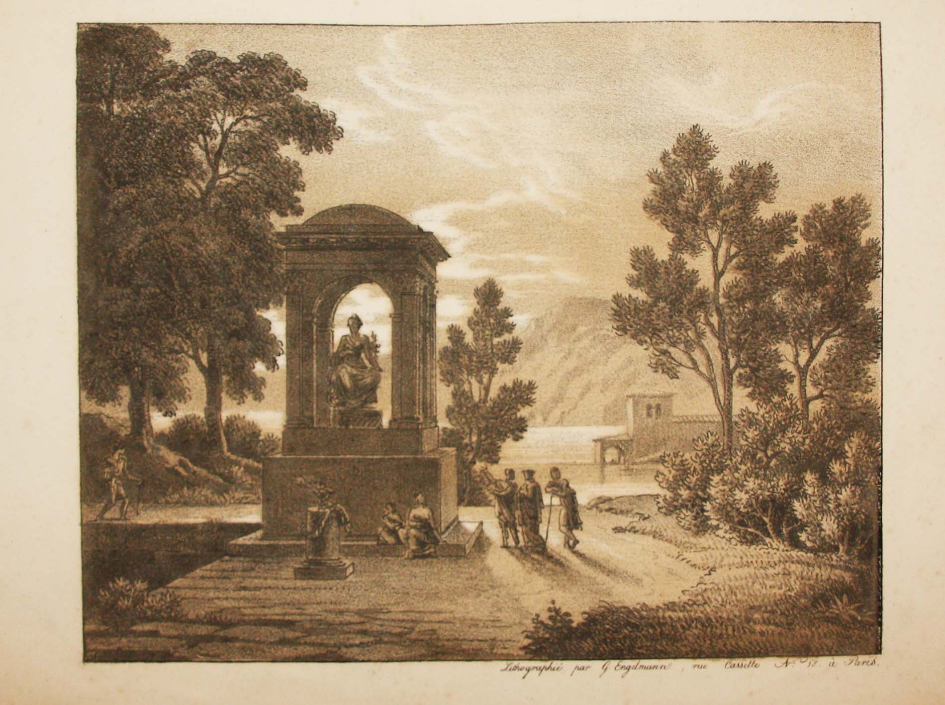 Recueil d'Essais lithographiques dans les différents genres de dessin tels que manière de crayon, de la plume, du pinceau et de Lavis, exécutés par le Procédé de Engelmann,