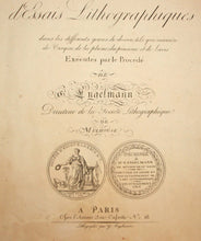 Charger l'image dans la galerie, Recueil d'Essais lithographiques dans les différents genres de dessin tels que manière de crayon, de la plume, du pinceau et de Lavis, exécutés par le Procédé de Engelmann,