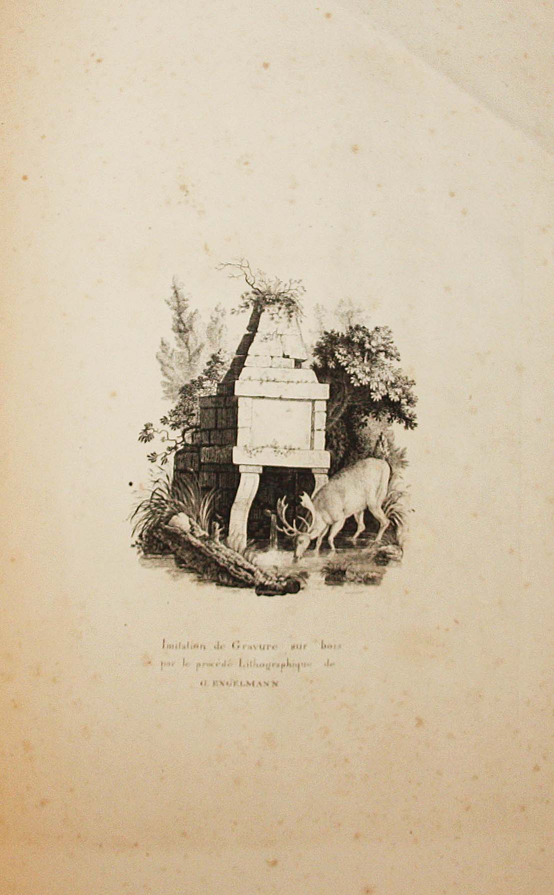Recueil d'Essais lithographiques dans les différents genres de dessin tels que manière de crayon, de la plume, du pinceau et de Lavis, exécutés par le Procédé de Engelmann,