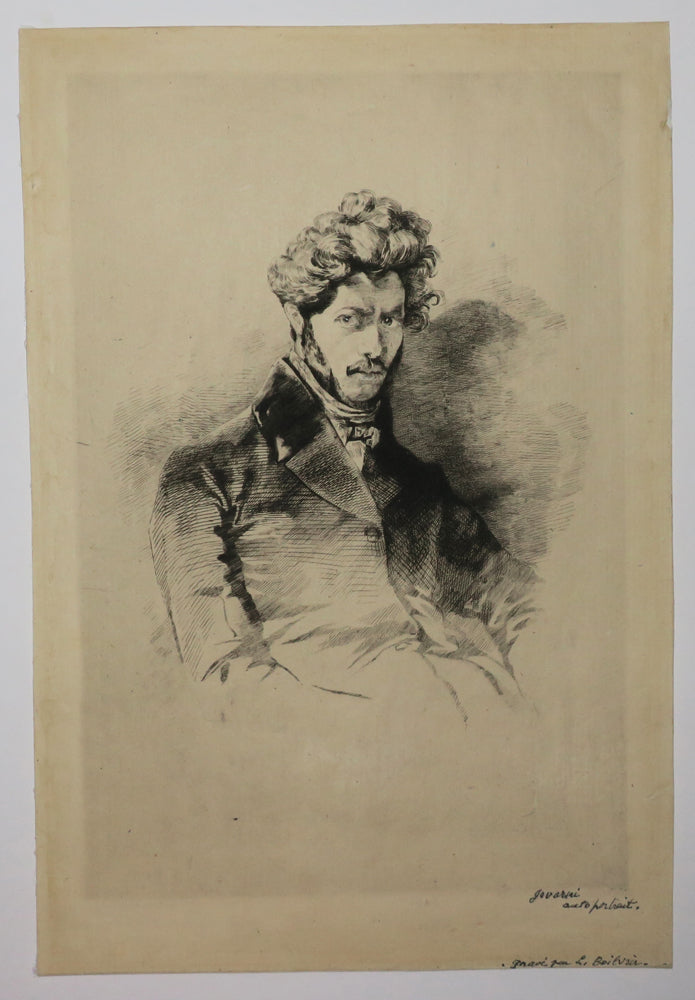 Portrait de Gavarni.